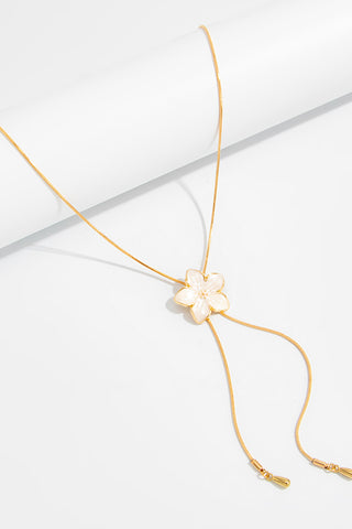 Fashion Minimalist Flower Design Necklace