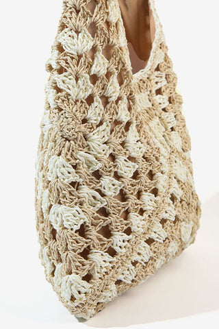 Fashion Women Hollow Weave Handbag