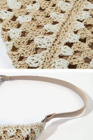 Fashion Women Hollow Weave Handbag