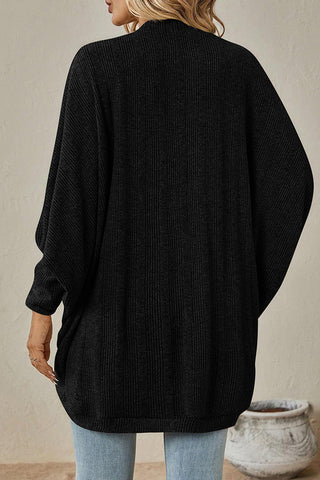 Fashion Bat Sleeve Loose Knit Cardigan
