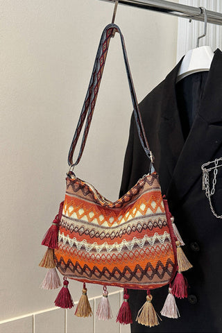 Fashion Bohemia Style Retro Tassel Bag