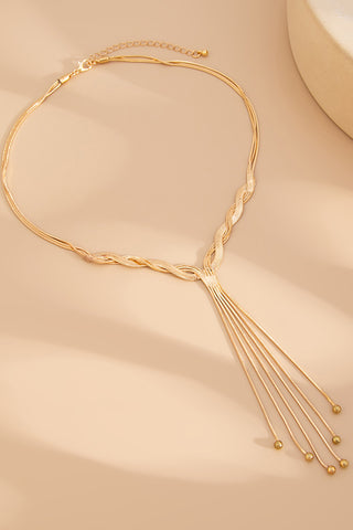 Fashion Minimalist Braided Necklace