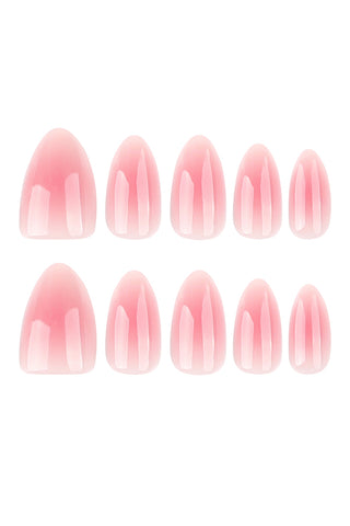 Fashion Simple Blush Press-on Nails
