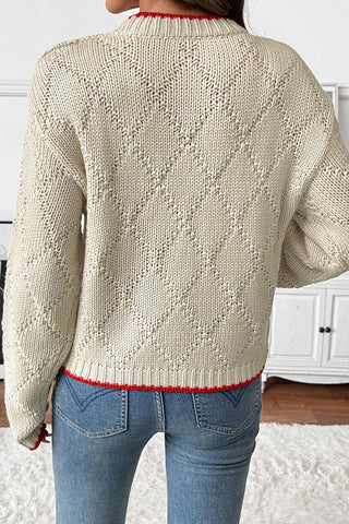 Fish Print Cute Round Neck Casual Tops