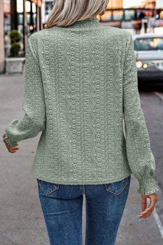 Fashion Solid Color Long Sleeve Casual Tops