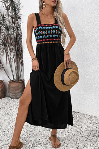 Bohemia Printed Sleeveless Fashion Maxi Dress