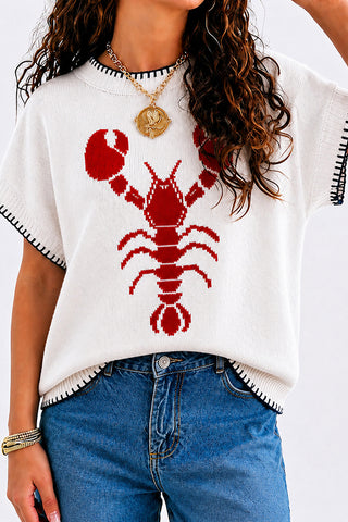 Cute Color Block Light and Breathable Casual Sweater