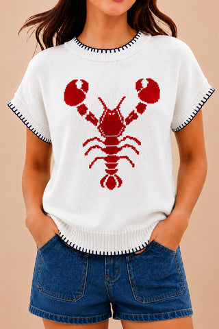 Cute Color Block Light and Breathable Casual Sweater