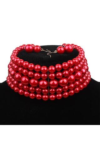 Fashion Layered Solid Short Necklace