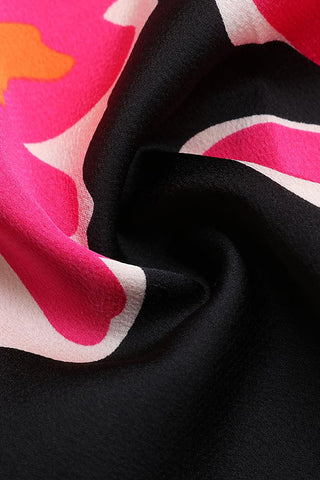 Fashion Floral Print Double Straps Casual Dress