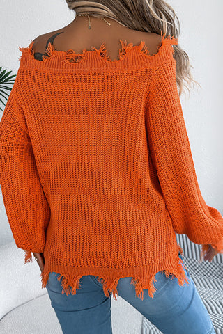 beachsissi Fashion Off The Shoulder Solid Color Knitting Tops