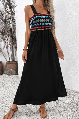 Bohemia Printed Sleeveless Fashion Maxi Dress