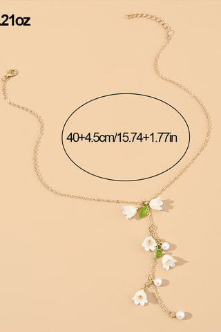 Bellflower Fashion Pendant Necklace