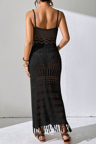 Fashion Solid Color Knitting Casual Dress