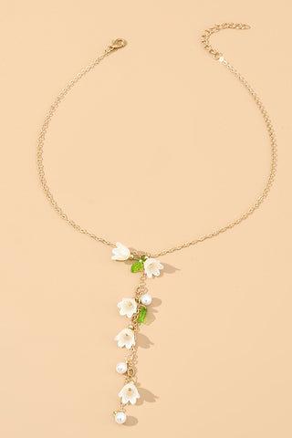 Bellflower Fashion Pendant Necklace