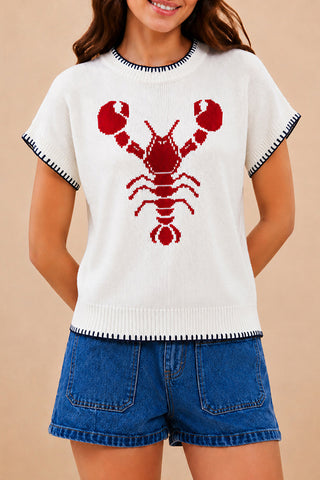 Cute Color Block Light and Breathable Casual Sweater