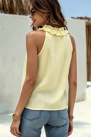 V Neck Fashion Solid Color Casual Tops