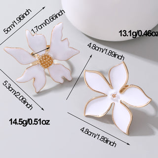 Flower Simple Alloy Ring