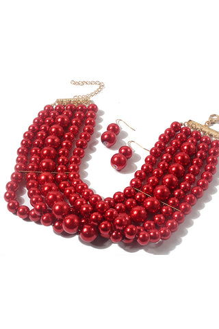 Fashion Layered Solid Short Necklace