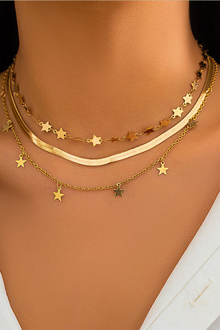 Unique Style Star-shaped Collarbone Necklace