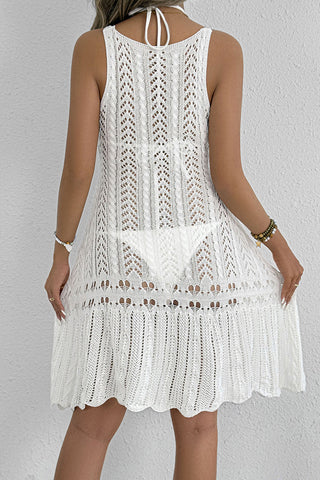 Fashion Hollow Sexy Solid Color Swimsuits Cover Up