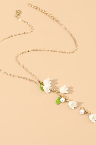 Bellflower Fashion Pendant Necklace