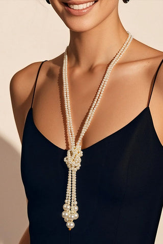 Fashion Double Vintage Long Necklace