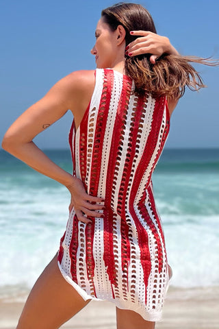 National Flag Print Swimsuits Cover Up