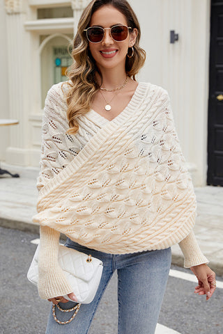 Cross Front  Solid Color Casusl Tops