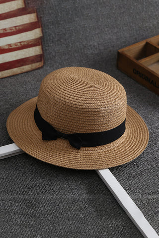 Fashion Retro Color Block Weave Hats