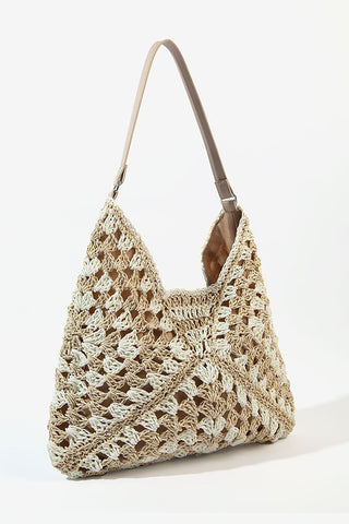 Fashion Women Hollow Weave Handbag