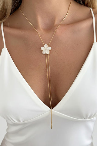Fashion Minimalist Flower Design Necklace