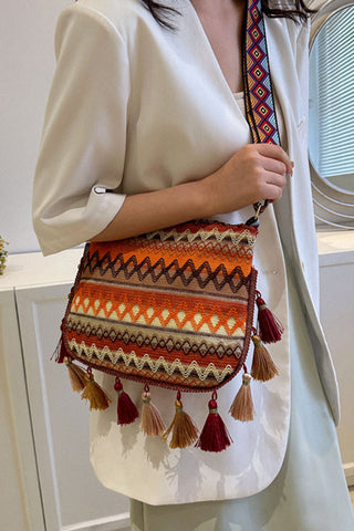Fashion Bohemia Style Retro Tassel Bag