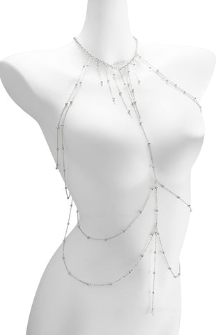 Sexy Bead Chain Multi-Layer Body Chain