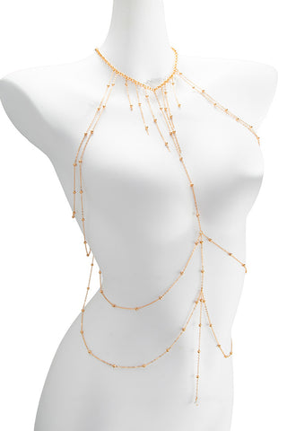 Sexy Bead Chain Multi-Layer Body Chain