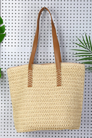 Fashion Resort Women Weave Handbag