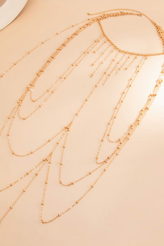 Sexy Bead Chain Multi-Layer Body Chain