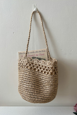 Fashion Women Hollow Design Weave Bag
