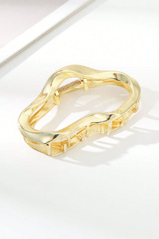 Fashion Solid Color Cloud Metal Hair Clip