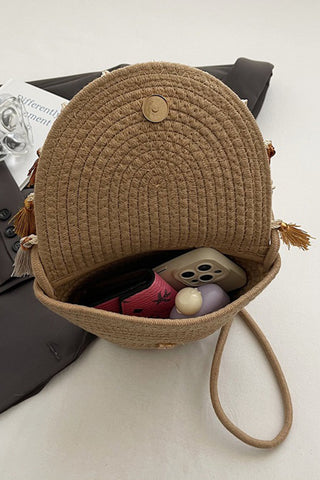 Bohemian Tassel Ethnic Style Woven Bag